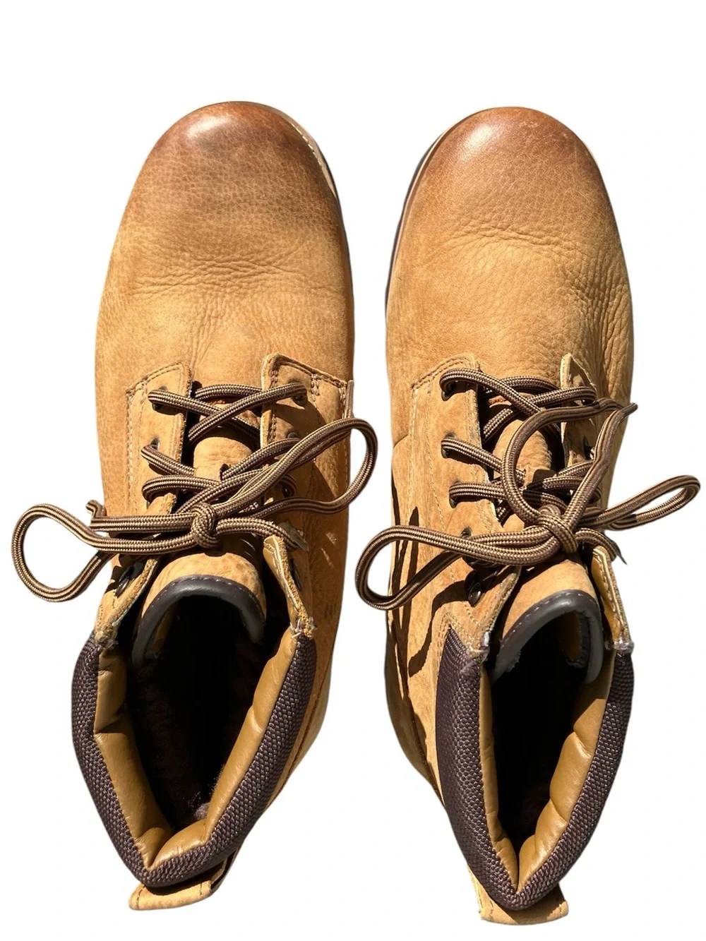 UGG Seton TL Boots Mens Chukka Lace Fleece Shearling Tan Leather Chestnut 9.5